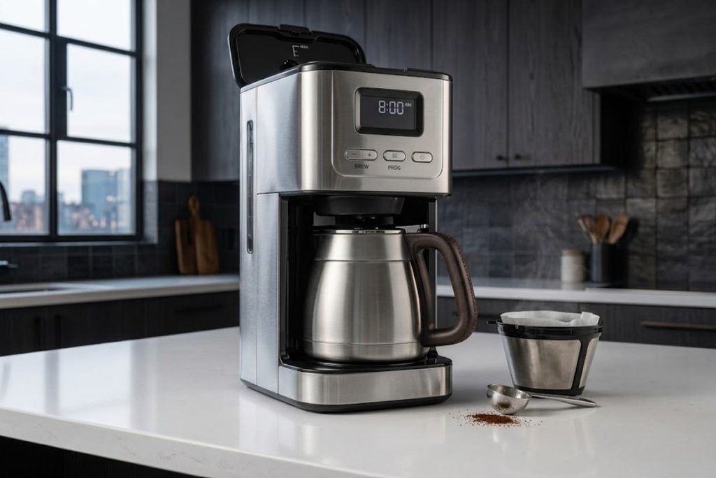 Simple easy to use thermal carafe coffee maker