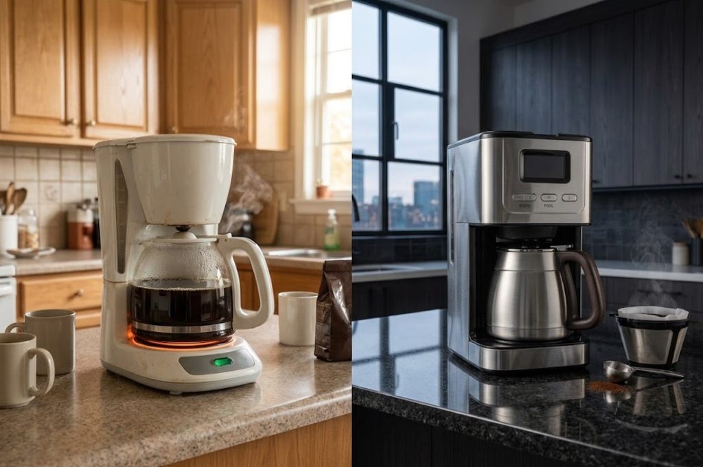 Best Coffee Makers with Thermal Carafes.
Thermal carafe versus glass carafe coffee maker comparison