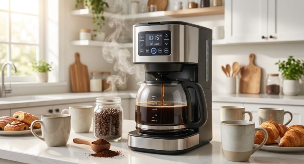  Advantages of using a modern coffee maker at home.