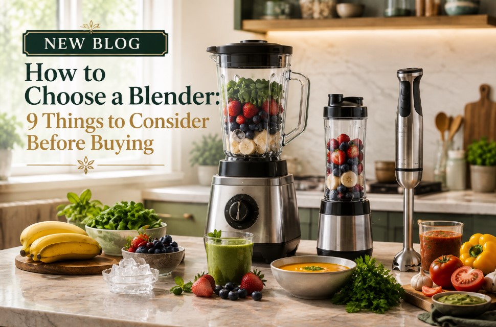 How to Choose a Blender: 9 Things to Consider Before Buying
