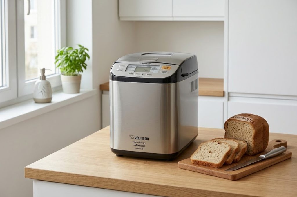 Zojirushi Home Bakery Maestro BB-SSC10 compact bread maker for gluten-free bread