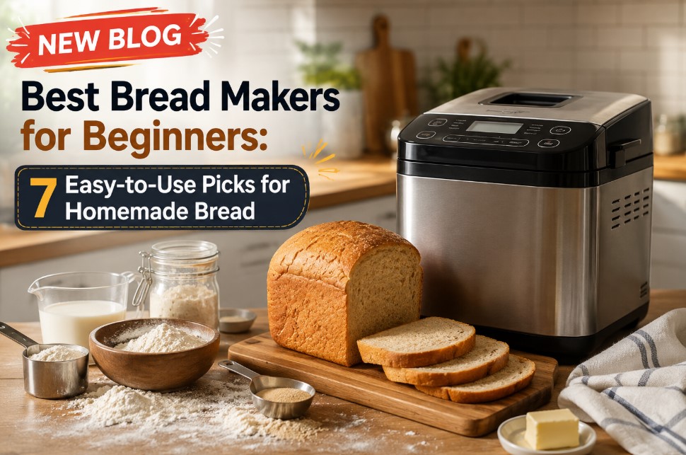 Best Bread Makers for Beginners: 7 Easy-to-Use Picks for Homemade Bread